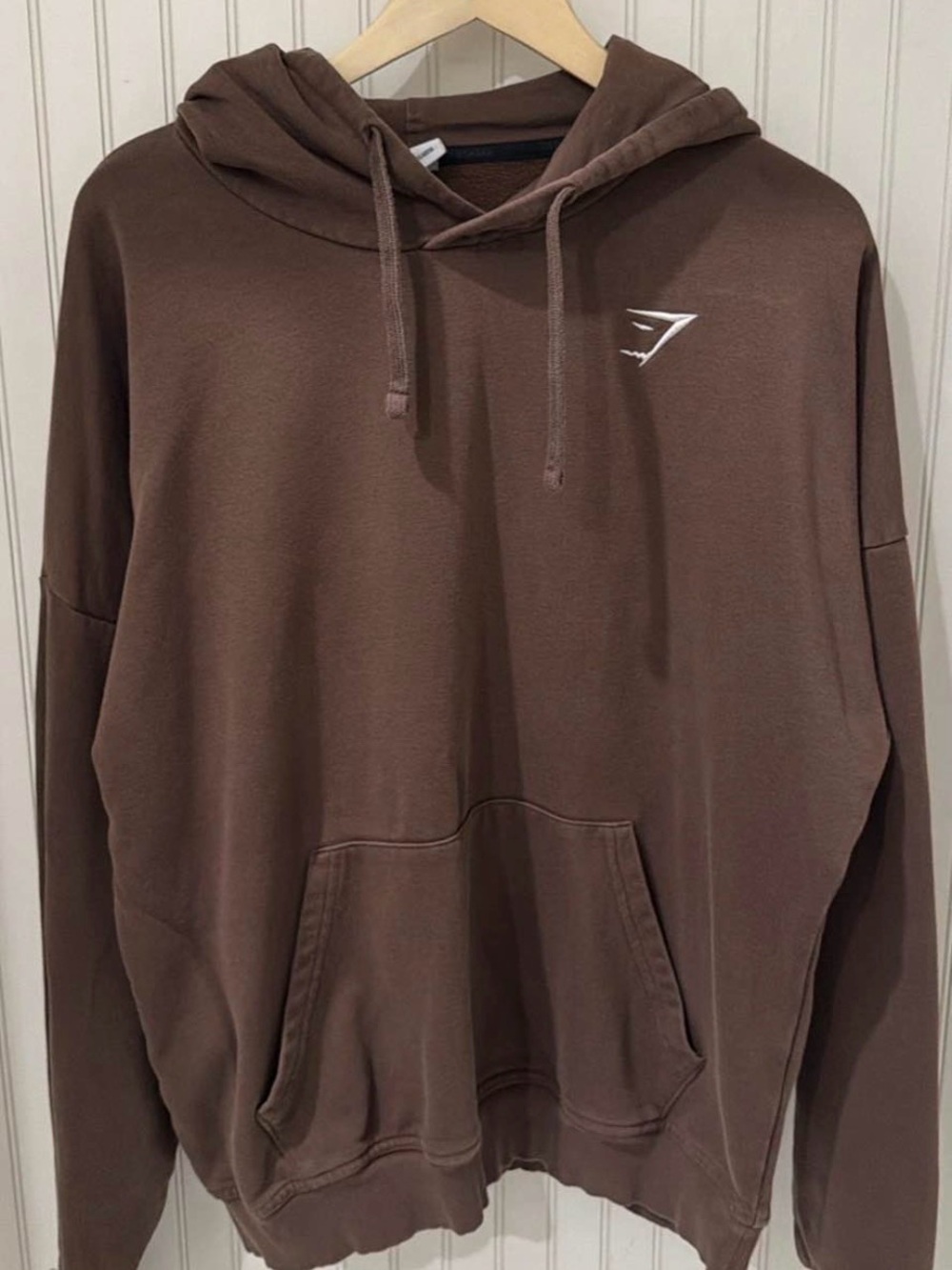 Gymshark Brown Men's Pullover Hoodie